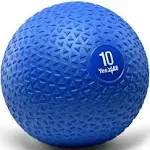 Yes4all 10lbs Slam Medicine Ball Triangle Blue, Size: 10 lbs