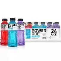 Powerade Zero Sports Drink Variety Pack (20 Fl. Oz., 24 Pk.)