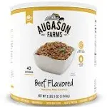 Augason Farms Vegetarian Meat Substitute, Beef - 37 oz can