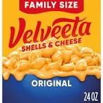 Velveeta Original Family Size Shells & Cheese, 24 oz