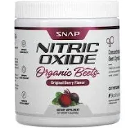 Snap Supplements, Nitric Oxide Beets Mixed Berry, 8.8 oz