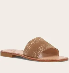 Frye women's Ava Woodstock Slide Sandal