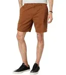 Nautica | &quot;Classic-Fit 8.5&quot;&quot; Stretch Chino Flat-Front Deck Short - Coconut Shell&quot; | Realry