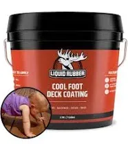 Liquid Rubber Cool Foot Deck Coating