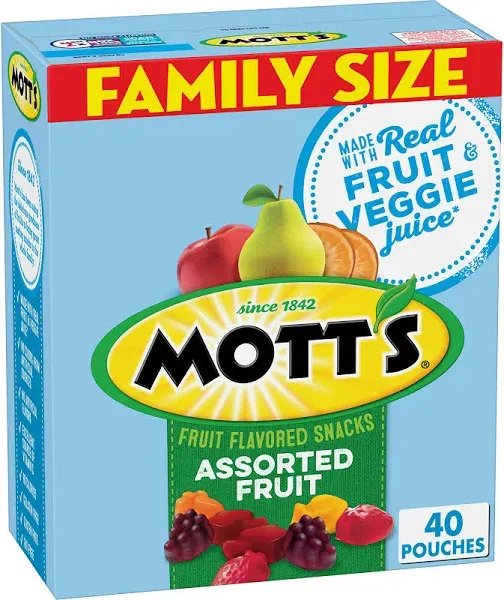 Mott's Medleys Fruit Snacks - 0.8 oz - 90 ct