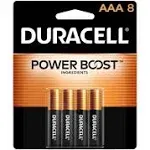 AAA Duracell Coppertop Alkaline Batteries