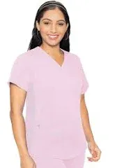 Med Couture Touch Women's V-neck Shirttail Scrub Top | 7459-medium