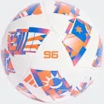 Adidas MLS Club Soccer Ball White Solar Red Blue 3