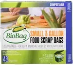 Bio Bag Compostable Small 3 Gallon Bags 48 Count by