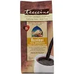 Teeccino Herbal Coffee, Medium Roast, Mediterranean Blend, Hazelnut - 11 oz