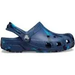 Crocs Toddler Classic Marbled Clog Navy/Multi 7