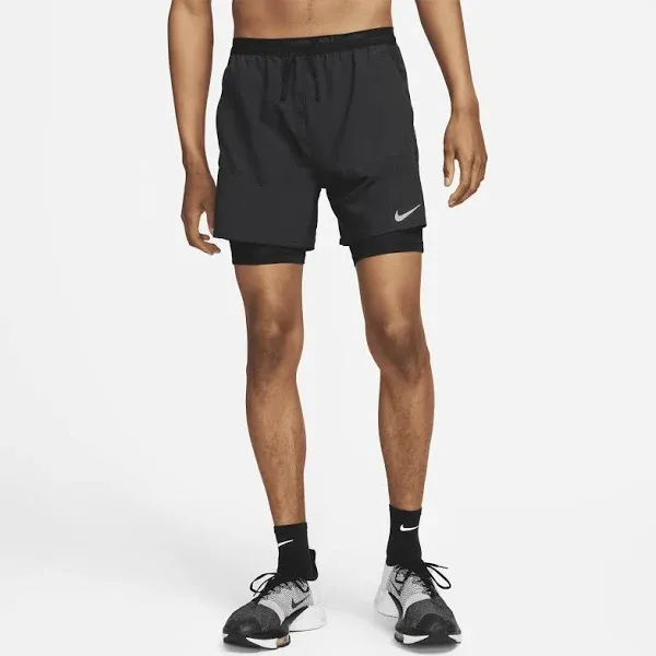 Nike Stride Dri-fit 5&#034; Hybrid Running Shorts Mens Style : Dm4757