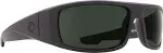 Spy Logan Sunglasses - Black - Happy Gray Green