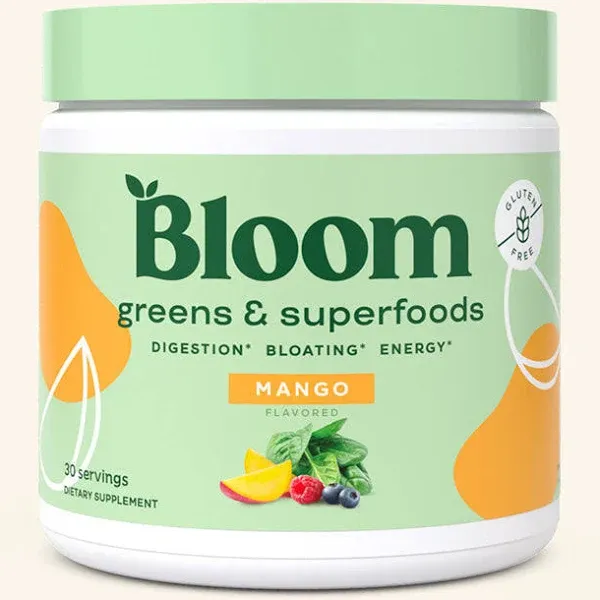 Bloom Nutrition Greens & Superfoods Powder