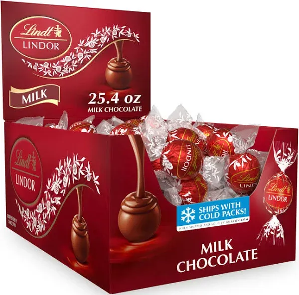 Lindt Lindor Milk Chocolate Truffles