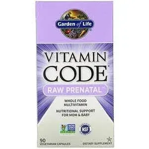 Garden of Life Vitamin Code Raw Prenatal Supplement, Capsules - 90 count