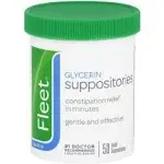 Fleet Adult Glycerin Suppositories (6.4 oz)