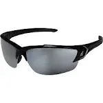 Edge Eyewear SDK117-G2 Khor G2 Black Silver Mirror Lens Safety Glasses