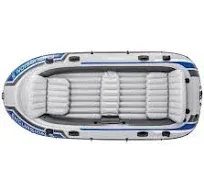 Intex Excursion 5 Person Inflatable Boat Set