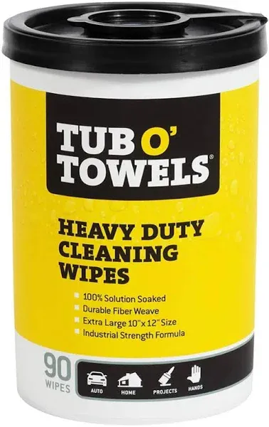 Tub O Towels Heavy Duty Cleaning Wipes