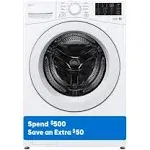 LG 5.0 Cu. ft. White Front Load Washer - WM3470CW