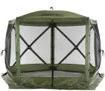 Clam Quick-Set Venture 9 x 9 Foot Portable Outdoor Camping Canopy Shelter, Green