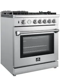 FORNO Lazio 30" Freestanding Gas Range FFSGS6276-30