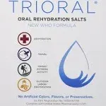 TRIORAL Rehydration Electrolyte Powder - Who Hydration Supplement Salts Formula - Combat Dehydration from Workouts, Fluid Loss and Much More - 100