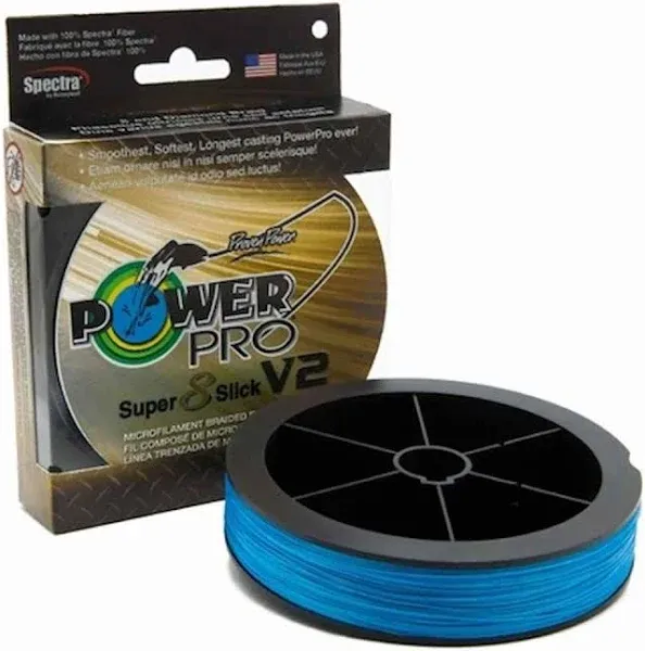 Power Pro 31500500150C Super Slick V2 50lb 150yd Aqua Green