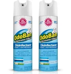 Odoban Ready-to-Use Disinfectant and Harsh Aroma Eliminator 360-Degree Continuous Spray Fabric/Air Freshener and