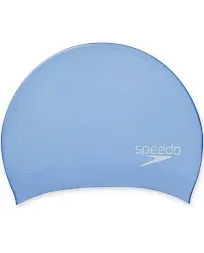 Speedo Long Hair Silicone Swim Cap