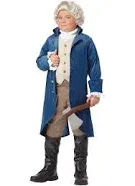 Boys Thomas Jefferson Costume Size XL 12-14