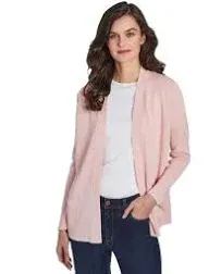 Jones New York Women's Open Front Cardi W/Novelty Placket