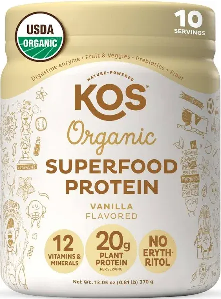 Kos Organic Plant Protein Powder