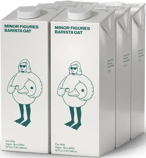 Minor Figures Oat Milk, Barista, Light - 32 fl oz