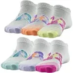 Girls - Under Armour Essential 6 Pack Socks - White