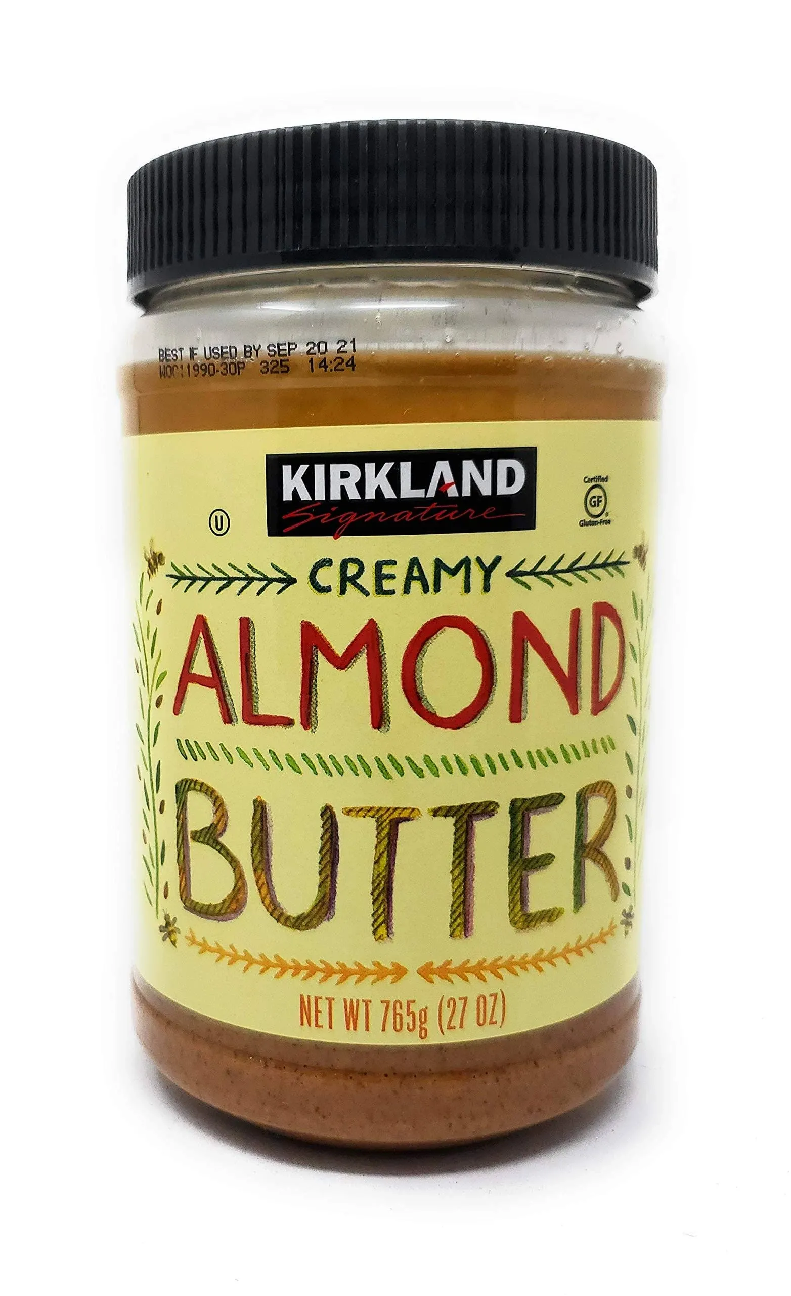 Kirkland Signature Organic Creamy Almond Butter, 27 oz