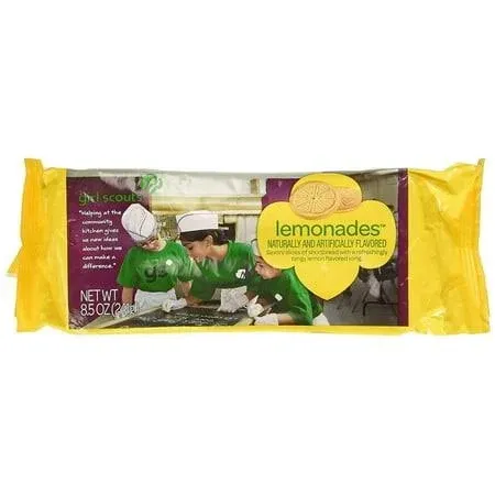 Lemonades Girl Scout Cookies 1 package 8.5 oz ABC Bakers