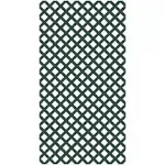 Veranda 73004020 4 ft. x 8 ft. Woodland Green Garden Vinyl Lattice