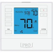 Pro1 T755 - 7 Day Programmable Thermostat - 3H/2C