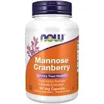 NOW Foods Mannose Cranberry 90 vcaps