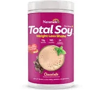 Naturade Total Soy Protein Powder - 13g Protein & 130 Calories per Servings - Zero Trans Fat - Non-GMO Soy - Lactose & Gluten Free - Chocolate (15 Servings)