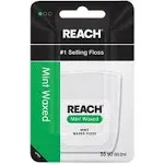 Reach Waxed Dental Floss | Effective Plaque Removal Extra Wide Cleaning Surfa...