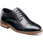 Stacy Adams Kids' Dickinson Cap Toe Oxford Black 5