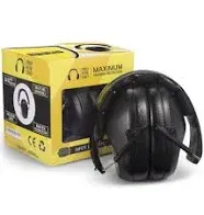 Pro For Sho 34dB Shooting Ear Protection Special Designed Ear Muffs Lighter Weight & Maximum Hearing Protection