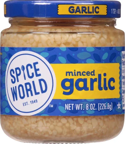 Spice World Minced Garlic