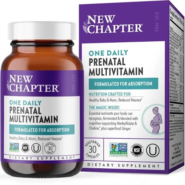 New Chapter One Daily Prenatal Multivitamin