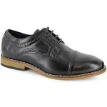 Stacy Adams Kids' Dickinson Cap Toe Oxford Black 5