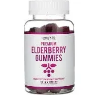 Havasu Nutrition Premium Elderberry Gummies Dietary Supplement - 60 Gummies