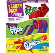 Fruit Fusion Fruit Flavored Snacks, Variety Pack, 16 Pack - 16 snacks, 10.2 oz